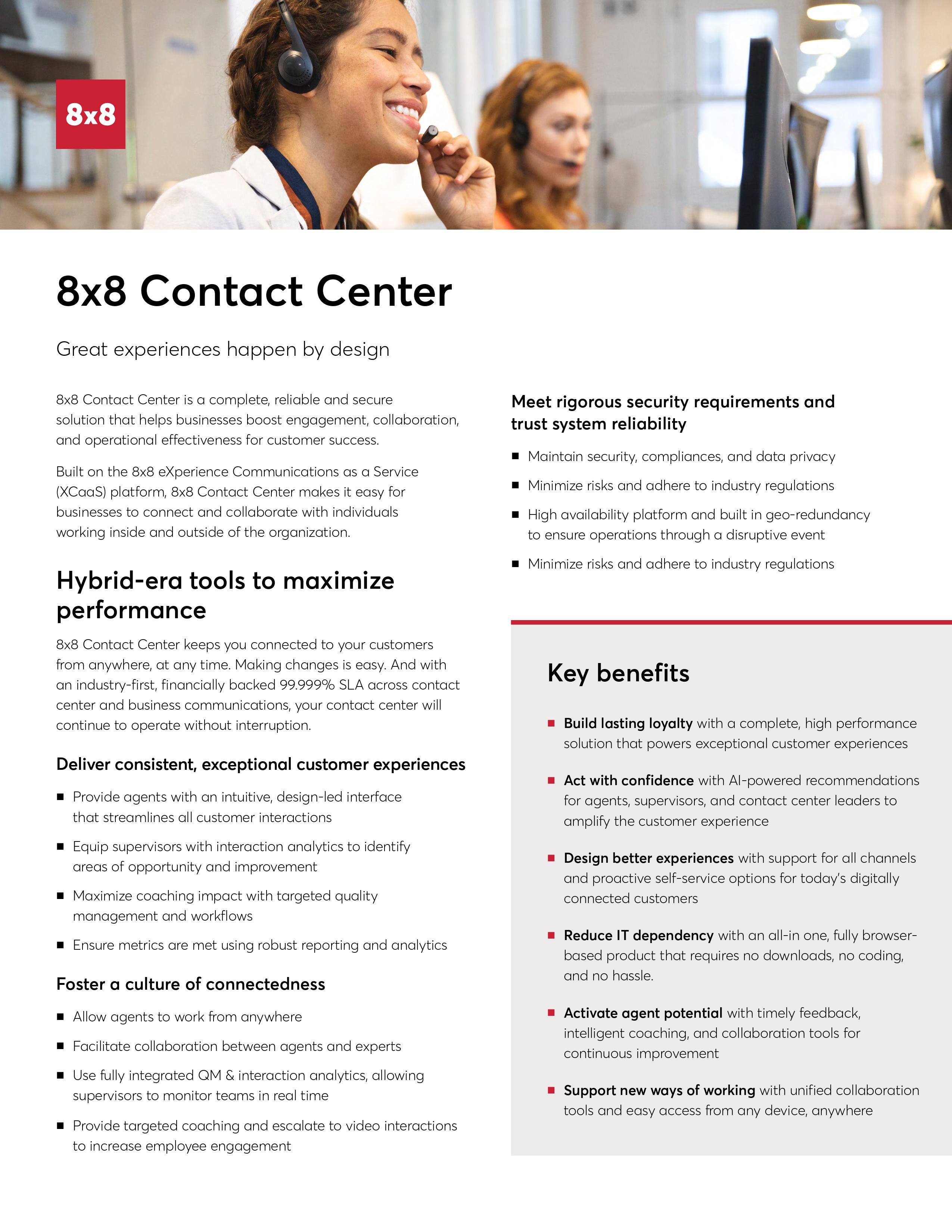 8×8 Contact Center